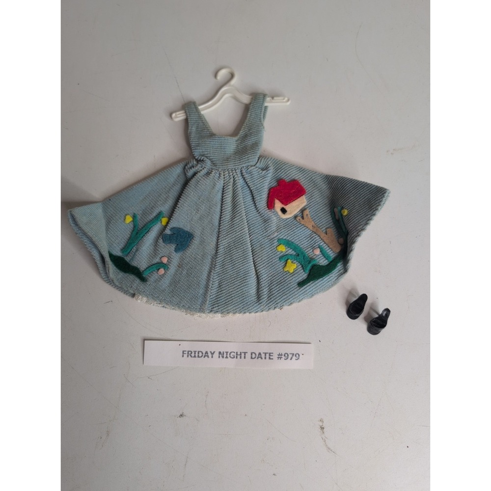 Barbie's Friday Night Date outfit #979. Dress, Japan shoes and hanger only